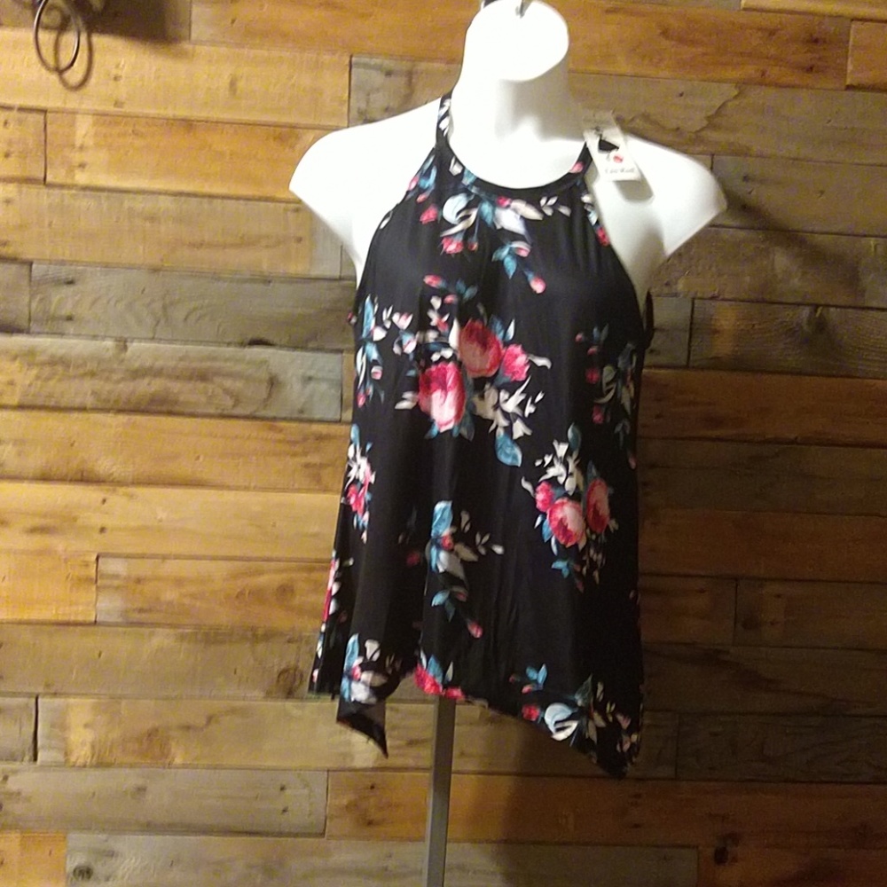Flower floral tank top - NEW